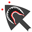 BAPE Shark Hoodie default cursor