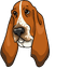 Basset Hound pointer cursor