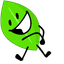 Cute Cursor Battle for Dream Island Leafy default cursor