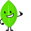 Cute Cursor Battle for Dream Island Leafy pointer cursor