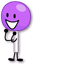 Lollipop pointer cursor