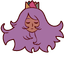 Violet Bee PuppyCat pointer cursor