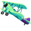 Biplane Flight pointer cursor