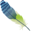 Bird Feather default cursor