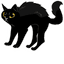 Black Cat pointer cursor