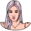 Rosé Blackpink pointer cursor