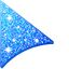 Sparkling Blue default cursor