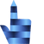 Blue Ribbon pointer cursor