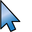 Blue Topaz default cursor