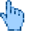 Winter Lake pointer cursor