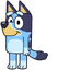 Bluey Heeler pointer cursor