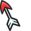 Arrow default cursor