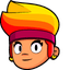 Amber pointer cursor