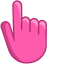 Rosey Bubble pointer cursor