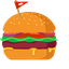 Burger & Taco pointer cursor