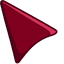 Burgundy default cursor