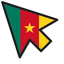 Cameroon Flag default cursor