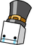 Cute Cursor Castle Crashers Hatty Hattington pointer cursor