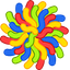Cheer Pom-Pom pointer cursor