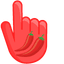 Spicy Red Cursor Pack pointer cursor