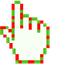 Candy pointer cursor