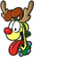 Garfield Christmas default cursor
