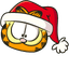 Garfield Christmas pointer cursor