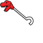 T-Rex Santa default cursor