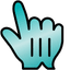 Chrysoprase Green pointer cursor