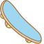 Cinnamoroll Skateboard default cursor