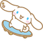 Cinnamoroll Skateboard pointer cursor