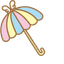 Cinnamoroll Umbrella default cursor