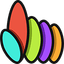 Colorful Delight pointer cursor