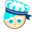 Peppermint Cursor from Cute Cookie Run pointer cursor