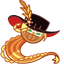 Cute Cursor Cookie Run - Rye Cookie pointer cursor