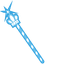 Cute Cursor Pack - Skating Queen Cookie default cursor