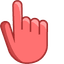 Coral Delight pointer cursor