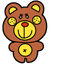 Coro Chan Bear pointer cursor
