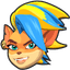 Crash Bandicoot Tawna Custom Cursor Pack pointer cursor