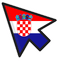 Croatia Flag default cursor