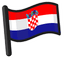 Croatia Flag pointer cursor