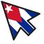 Cuba Flag default cursor