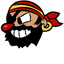 Captain Brineybeard - Cute Cursor Pack pointer cursor