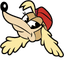 Cute Cursor Pack - Cuphead Pilot Saluki pointer cursor