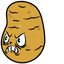 Custom Cuphead Cursor Pack - Sal Spudder pointer cursor
