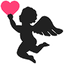 Cupid Love pointer cursor