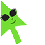 Alien Face default cursor