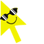 Cool Face default cursor