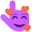 Loving Face pointer cursor