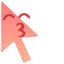 Kissing Face default cursor